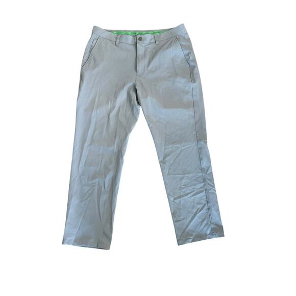 Bonobos Men's Gray Flat Front Straight Leg Golf Pants Size 36/30 - Picture 1 of 8